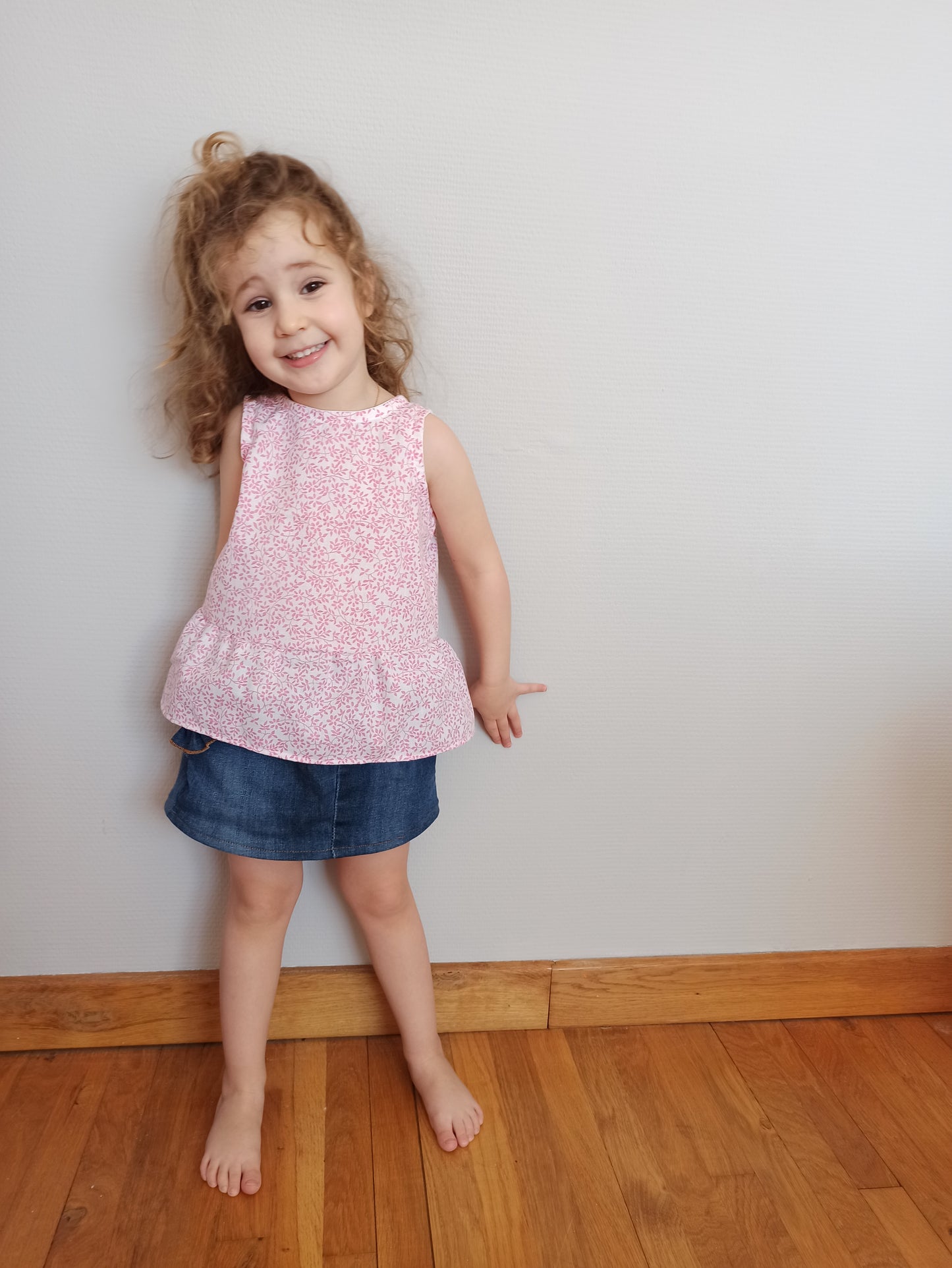 Blouse 4 ans à nouer